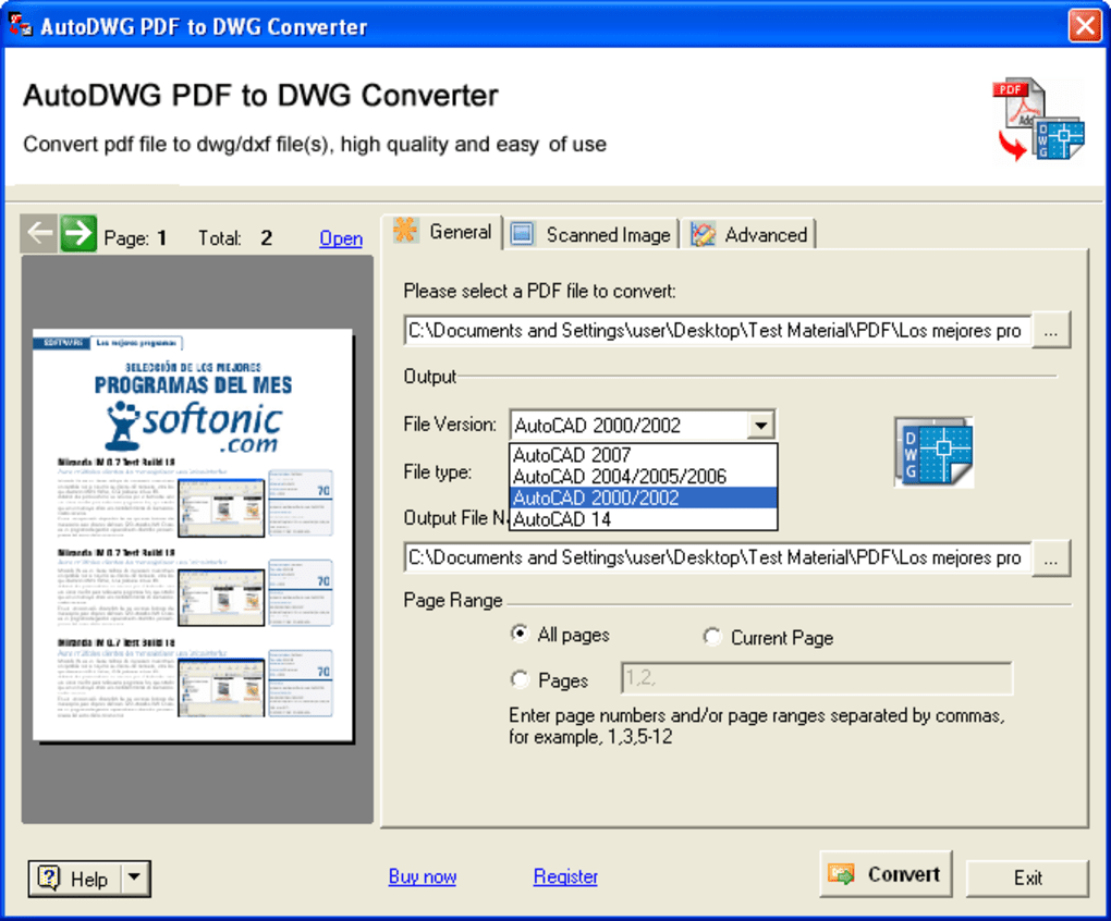 Best free pdf to dwg converter software
